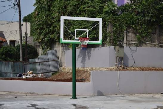 TIANG BASkET  TANAM(BISA  CUSTOM)